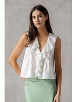 Storia Woven Ruched Top - JT8171
