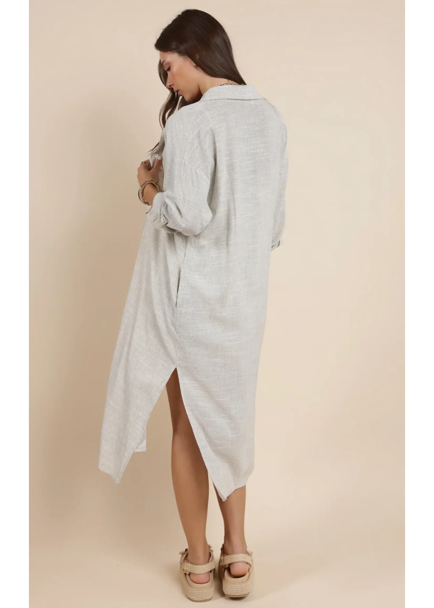 Sadie & Sage Mojave Duster Shirt Dress - AH2506