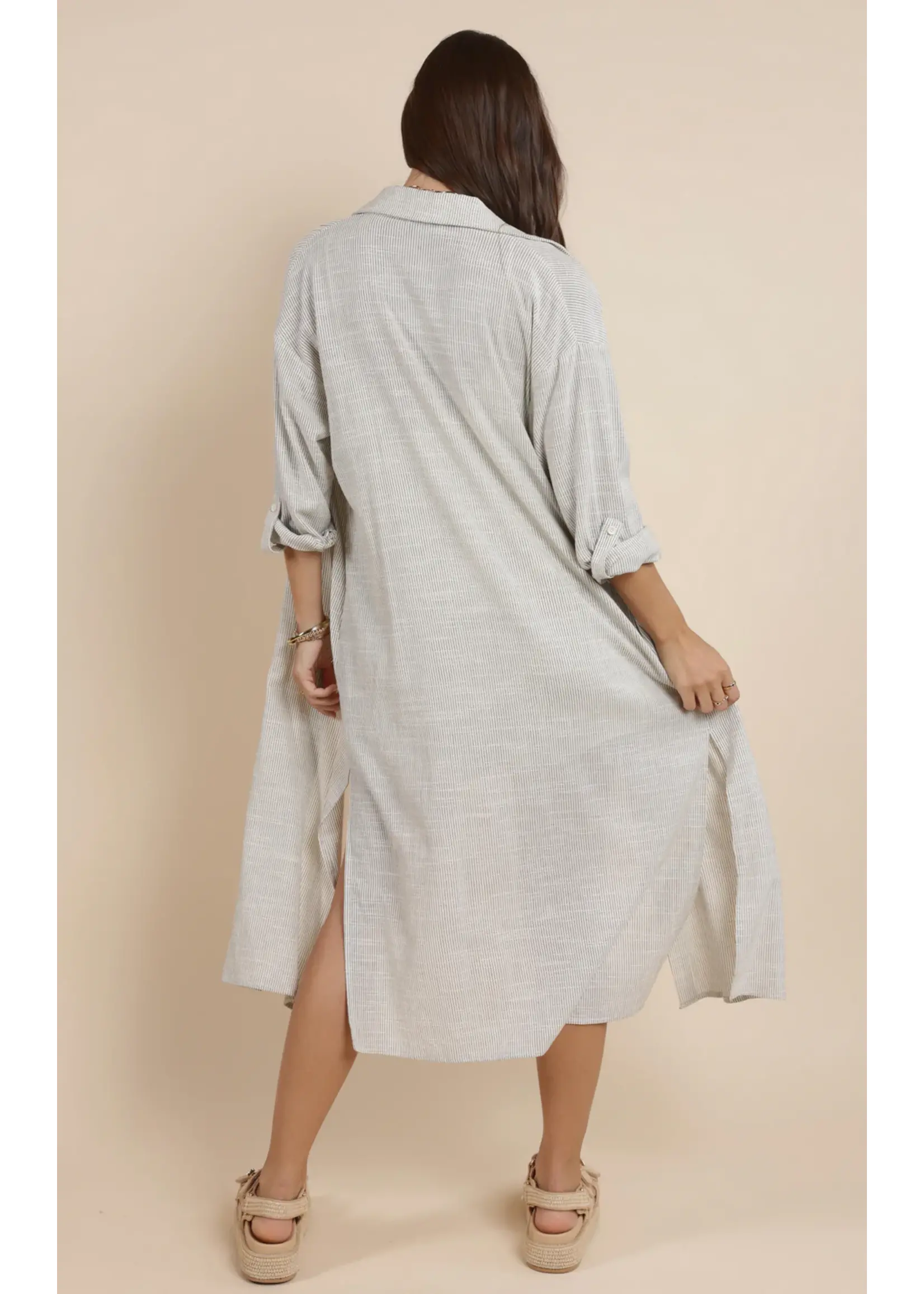 Sadie & Sage Mojave Duster Shirt Dress - AH2506