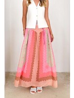 Sundayup Printed A-Line Skirt - SDUH-B2379