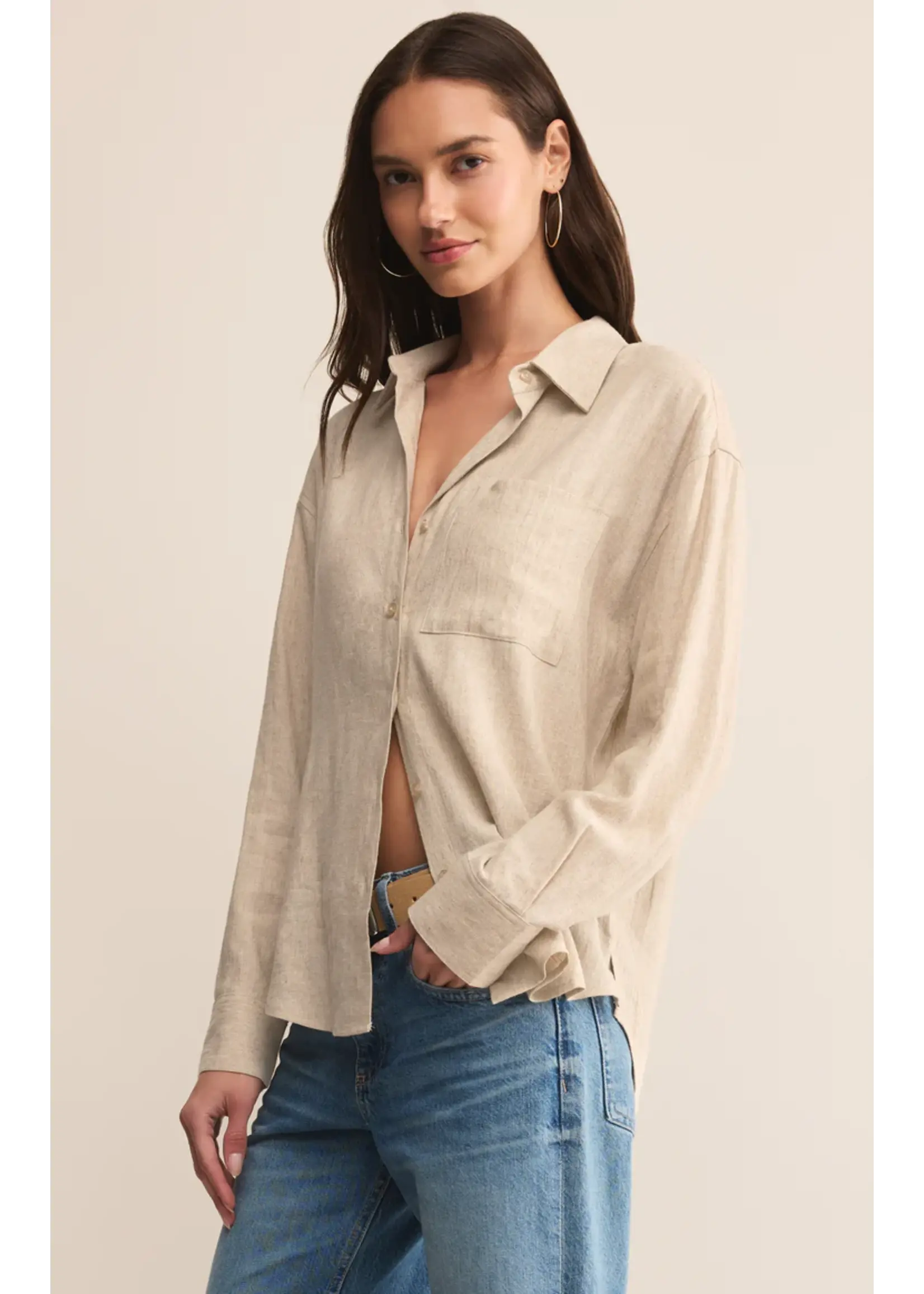 Z Supply Alfie Button Up Shirt - ZT253185