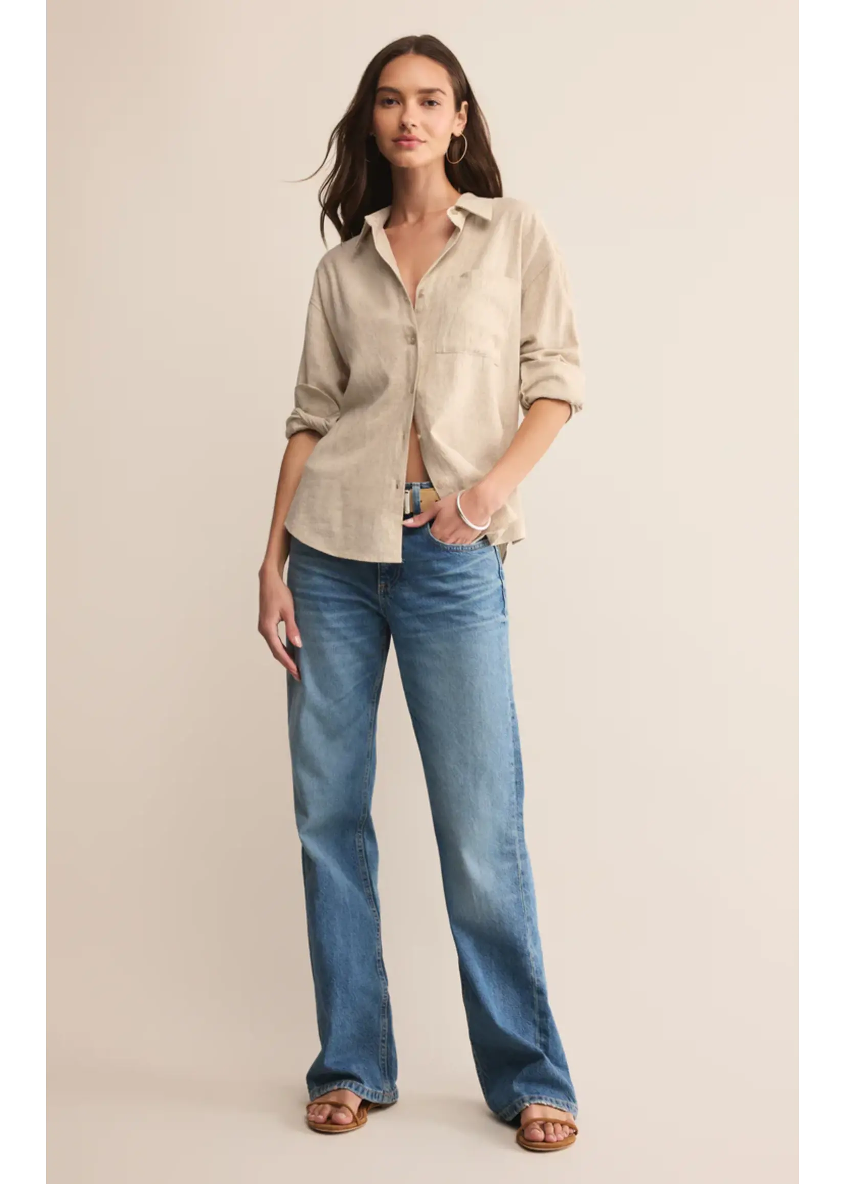 Z Supply Alfie Button Up Shirt - ZT253185