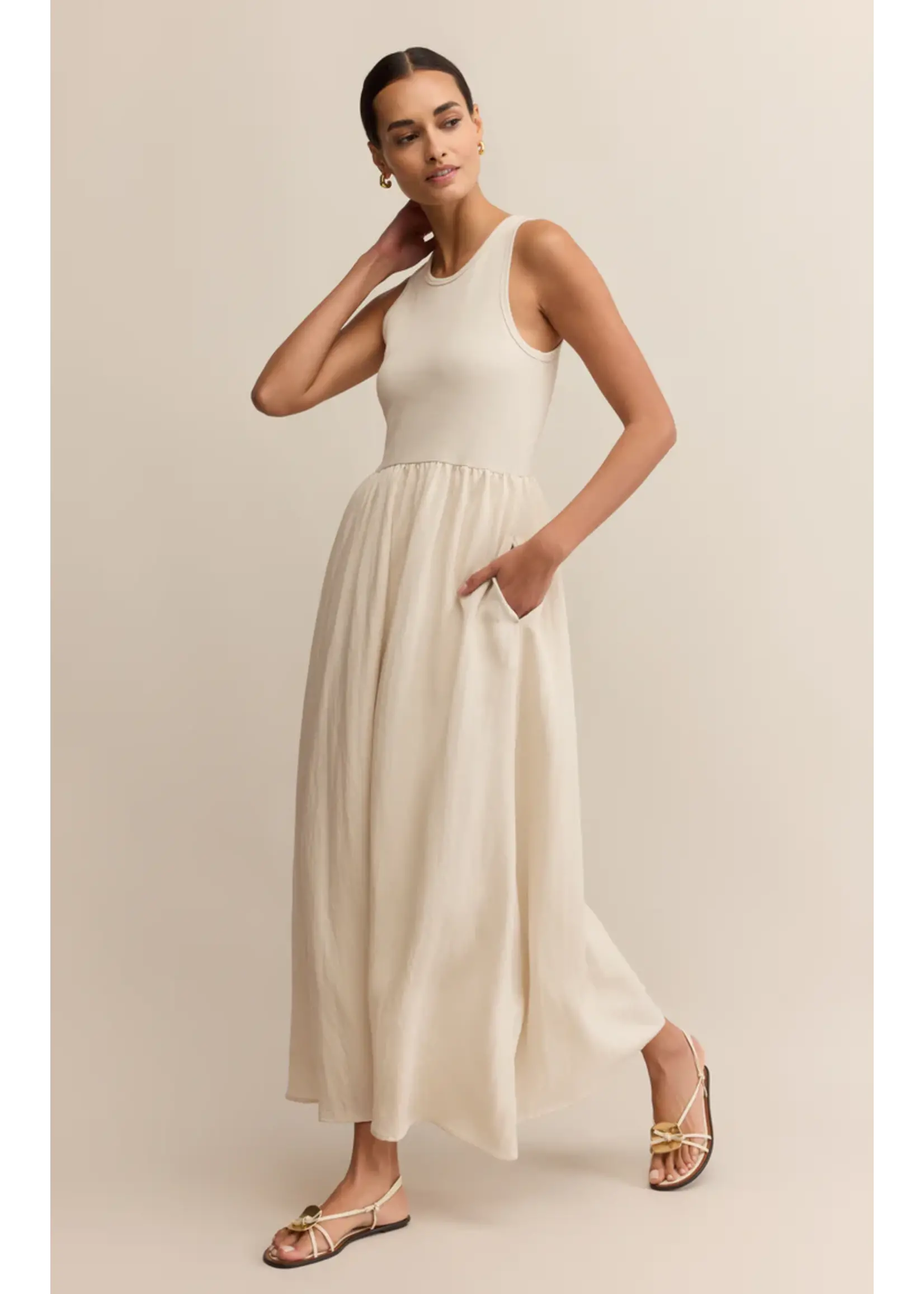 【新品未使用】ANDRESD cutting curve dress ASOS DESIGN Curve one sleeve maxi dress with slashed front