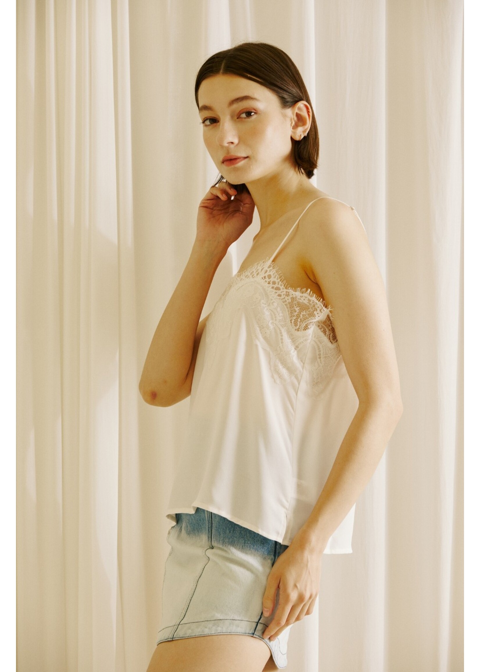 Storia Lace Cami Tank Top - ST1211A-1