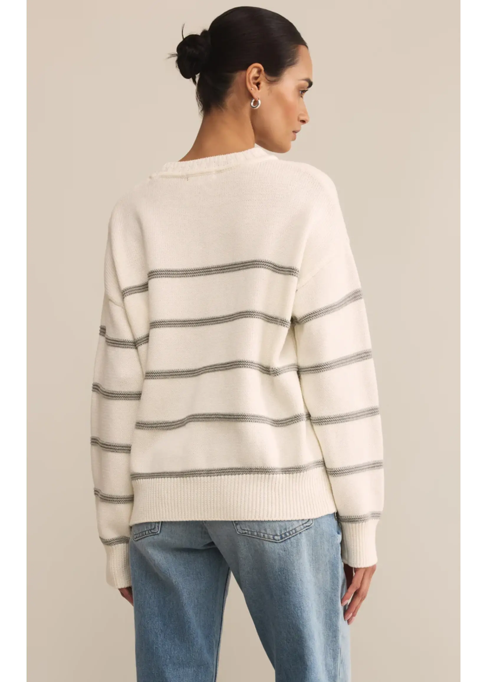 Z Supply Boyfriend Striped Sweater - ZW253323