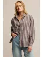 Z Supply Seaport Striped Poplin Shirt - ZT253416