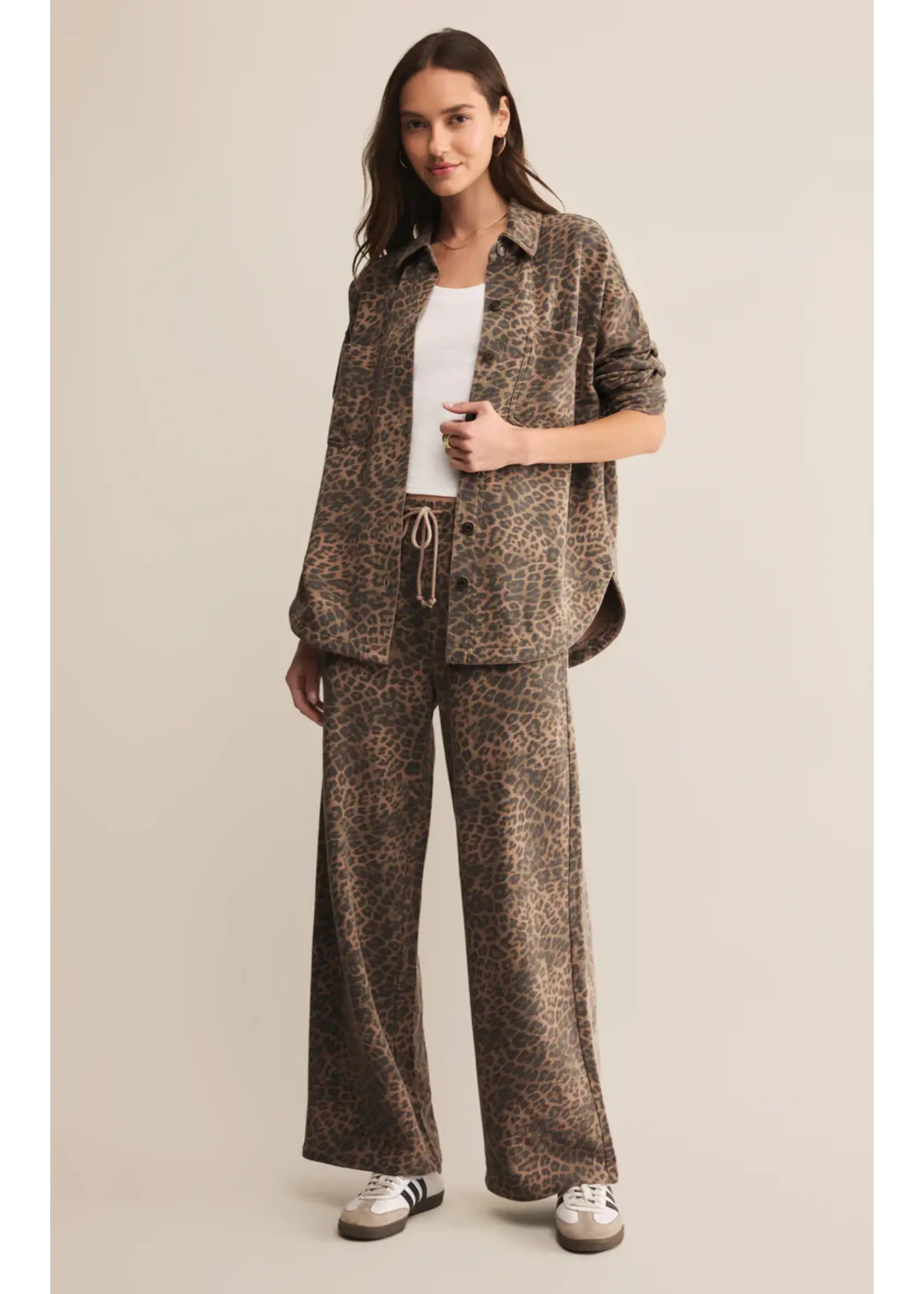Z Supply All Day Leopard Jacket - ZJ253257