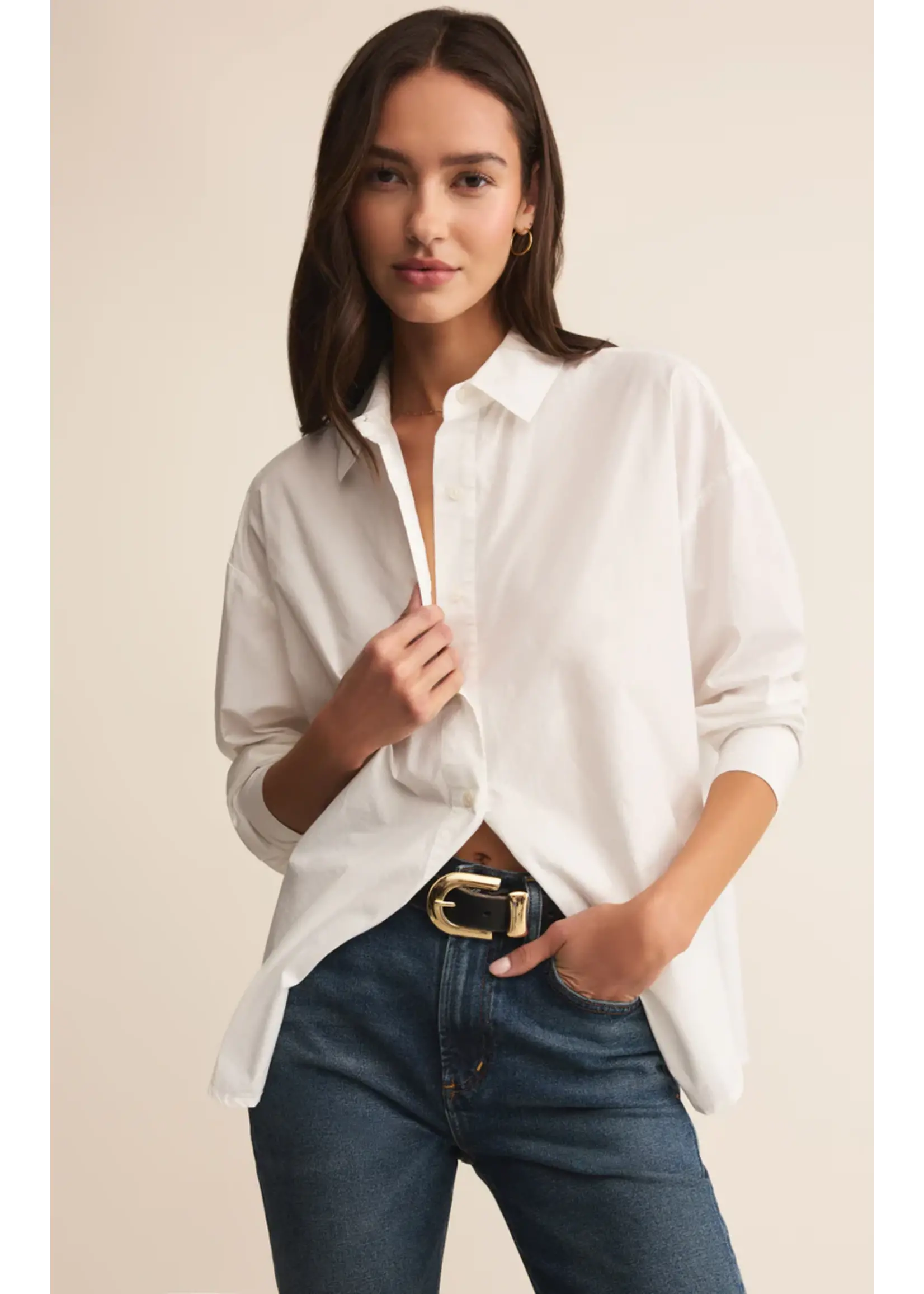 Z Supply Elevated Poplin Shirt - ZT253235