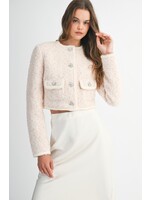 Mable Jewel Boucle Crop Jacket - MJK6469