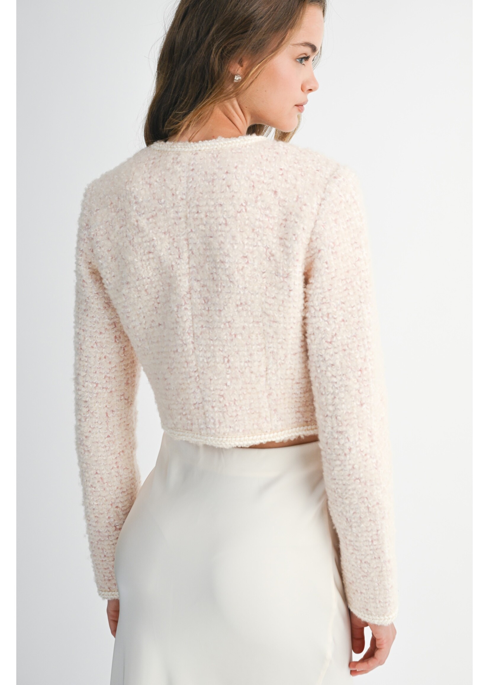 Mable Jewel Boucle Crop Jacket - MJK6469