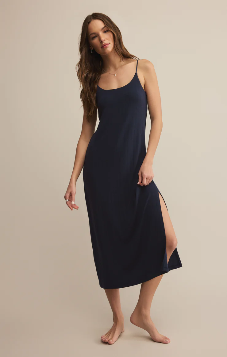 Classique Rib Dress - ZLD253997 - Meo's Suite