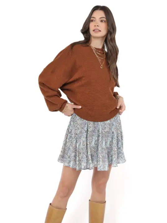 アパルトモン l'appartement Dolman sleeve shee WISH DOLMAN ASYMMETRY PULL OVER（ニット／セーター）｜L