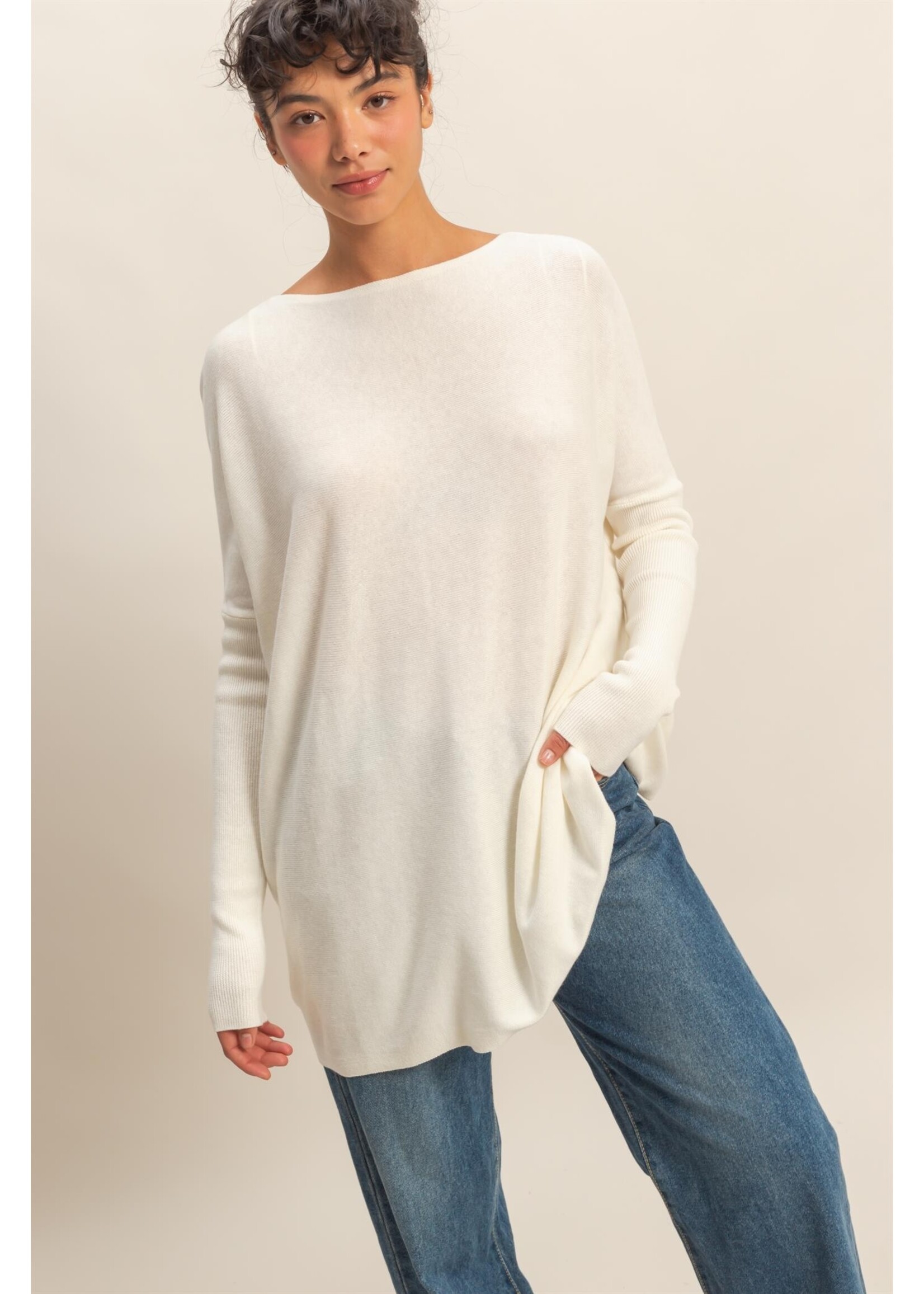 HYFVE Boat Neck Batwing Sleeve Relaxed - DZ25F215