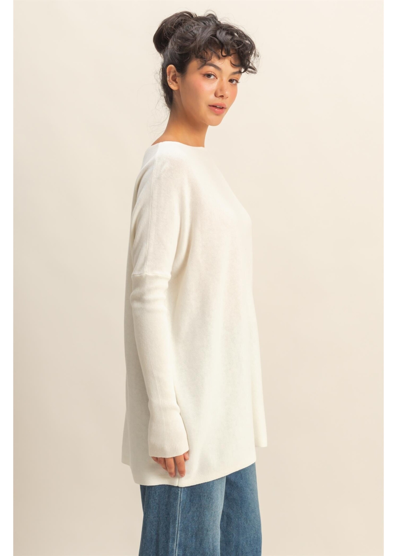 HYFVE Boat Neck Batwing Sleeve Relaxed - DZ25F215