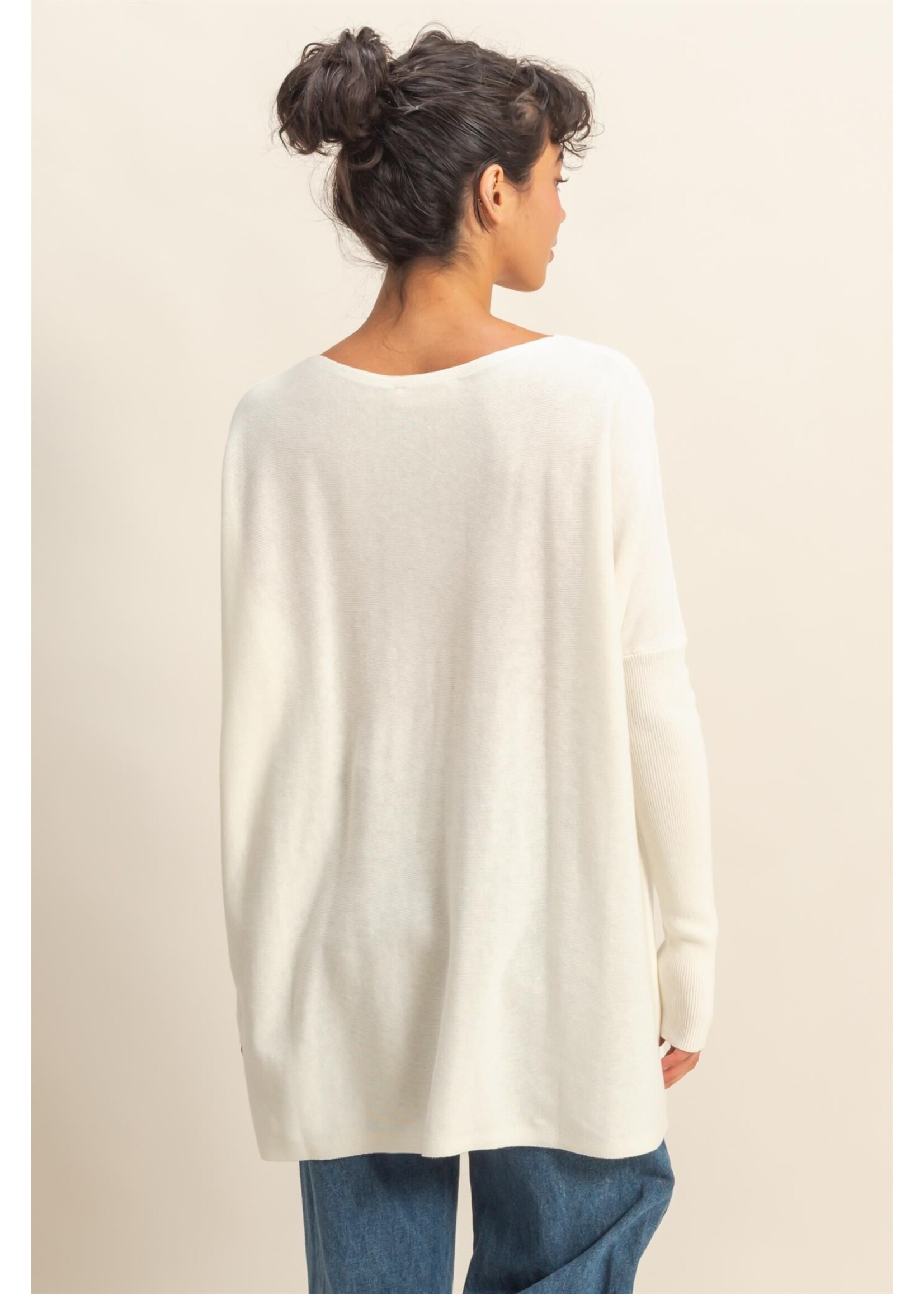 HYFVE Boat Neck Batwing Sleeve Relaxed - DZ25F215