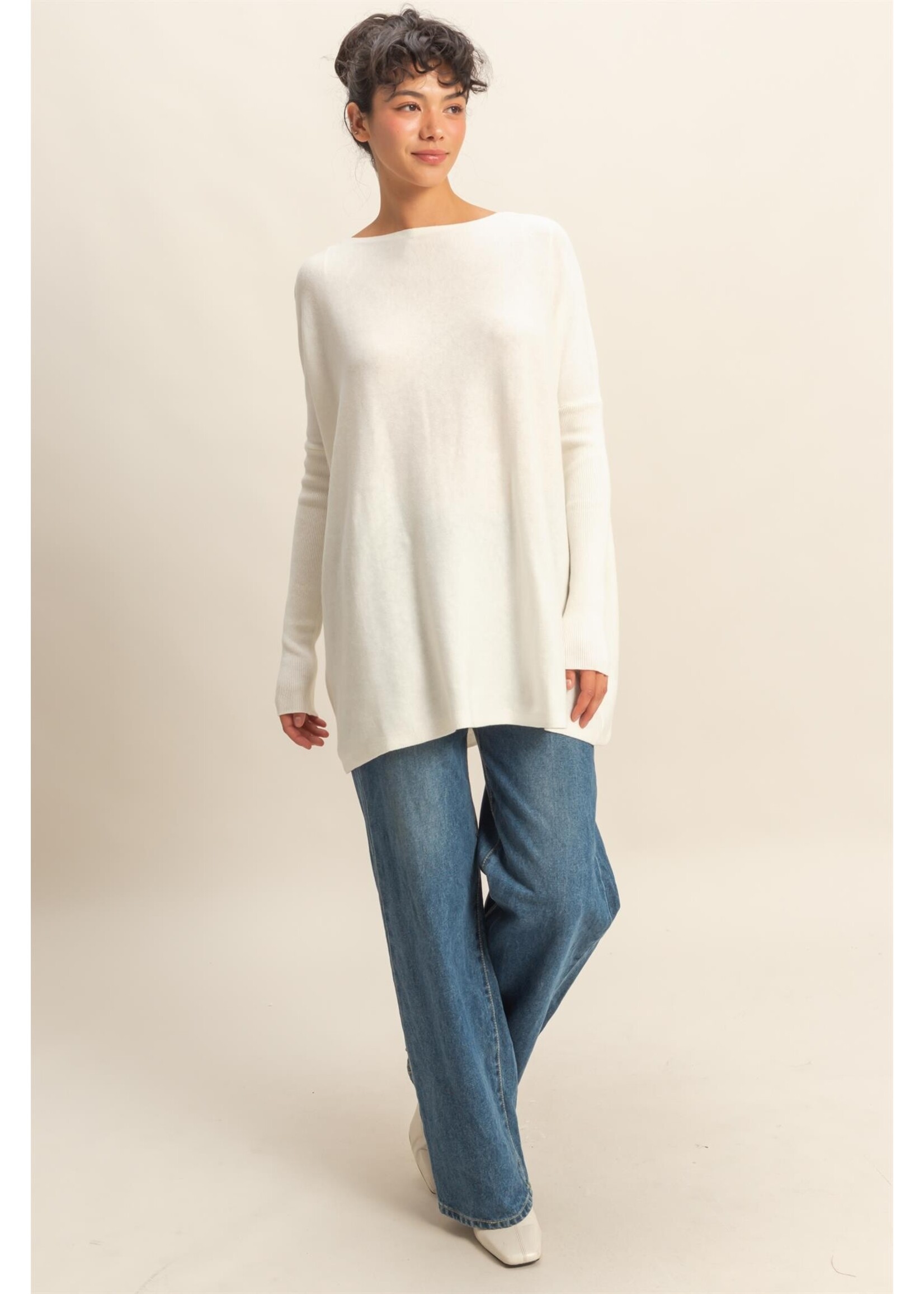 HYFVE Boat Neck Batwing Sleeve Relaxed - DZ25F215