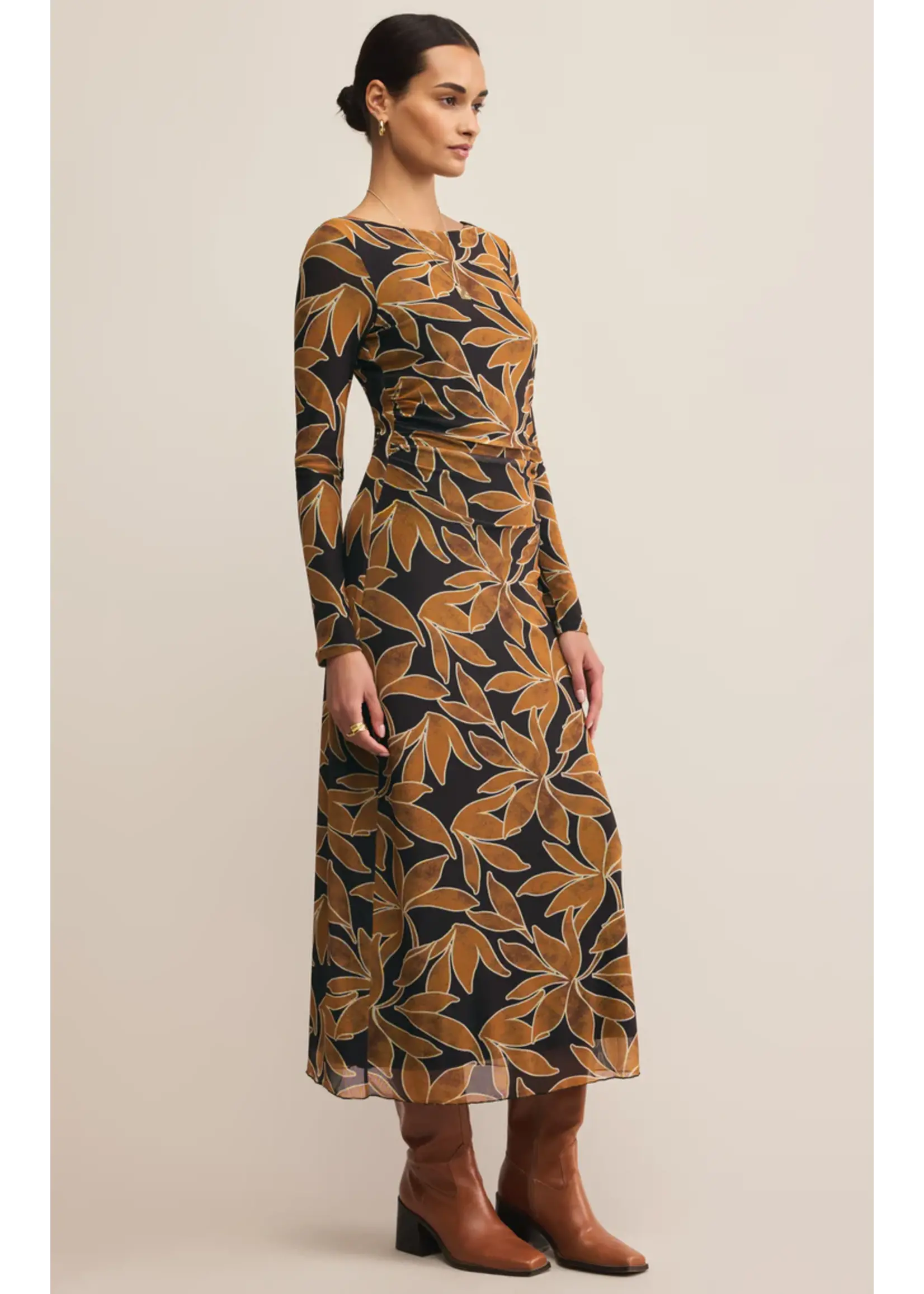 Z Supply Spellbound Nox Floral Dress - ZD253270
