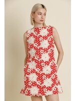 Aureum Embroidered Twill Mini Dress - AD2161