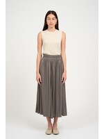elle grey Flowy Wide Leg Palazzo Pants - 5133EPC