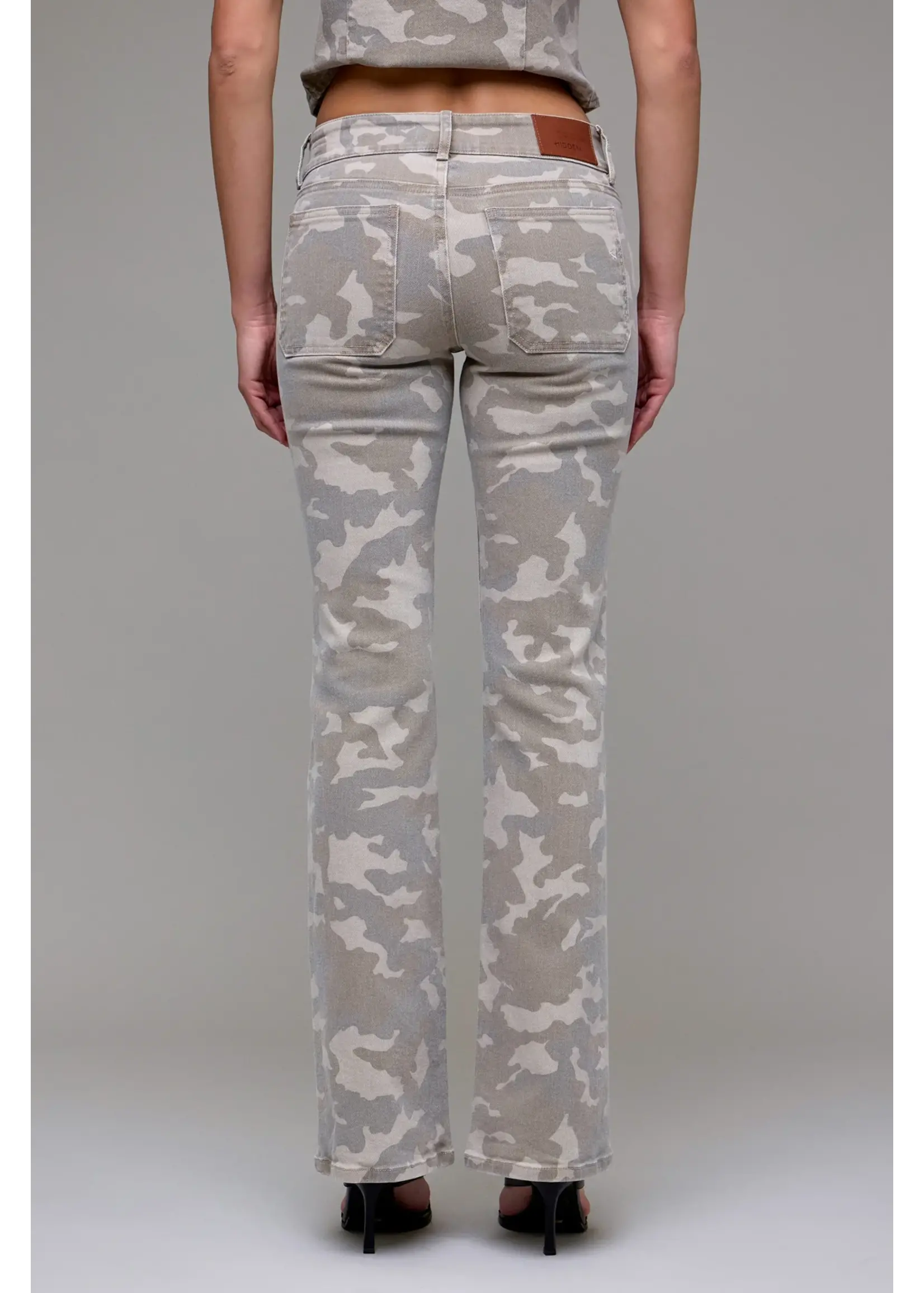 Hidden RYAN Camo Double Waistband LR Bootcut - HD3337BT-TCM