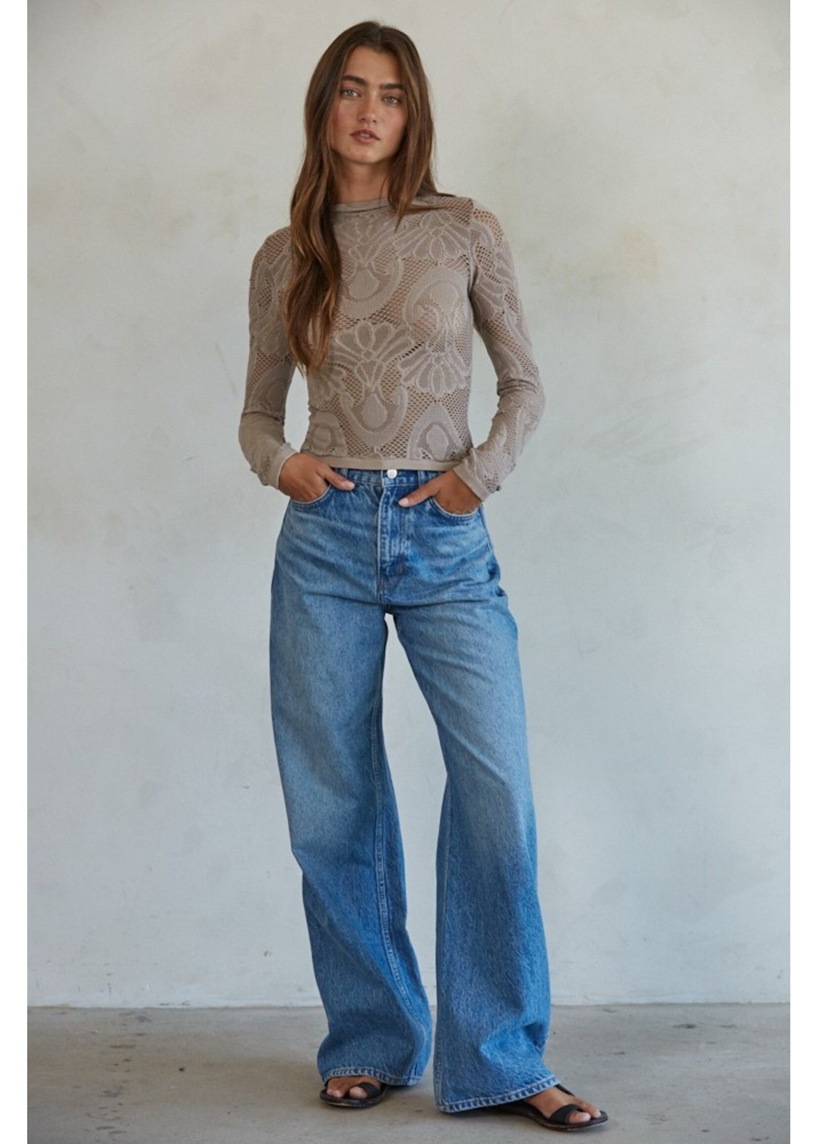 theredthread S bicolor layered tops ② THEREDTHREAD / ザレッドスレッド】S bicolor layered tops