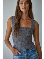 By Together Jacquard Square Tank Seamless - S1239A