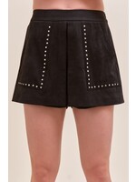&Merci Studded High Waist Skort - MP4179