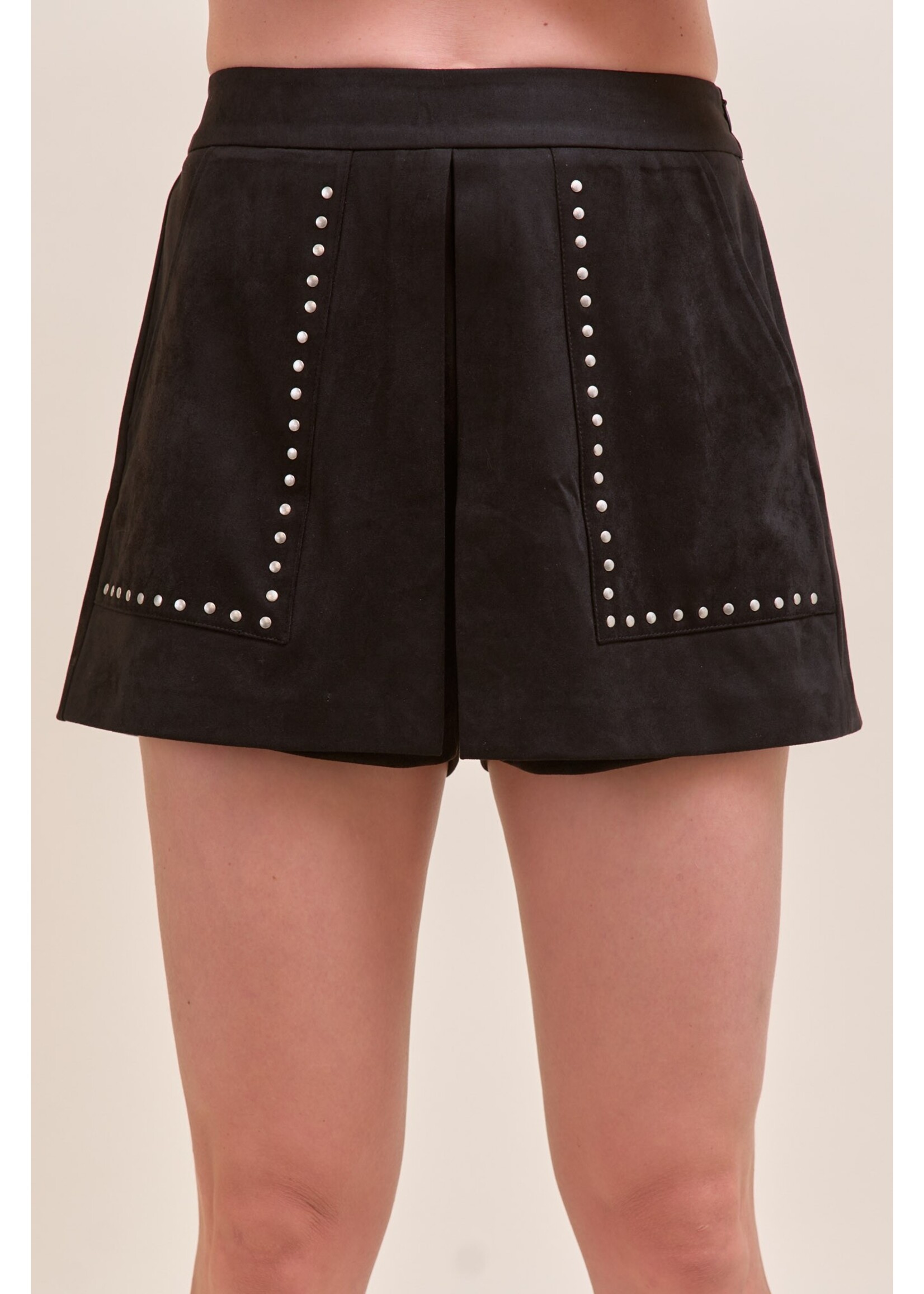&Merci Studded High Waist Skort - MP4179