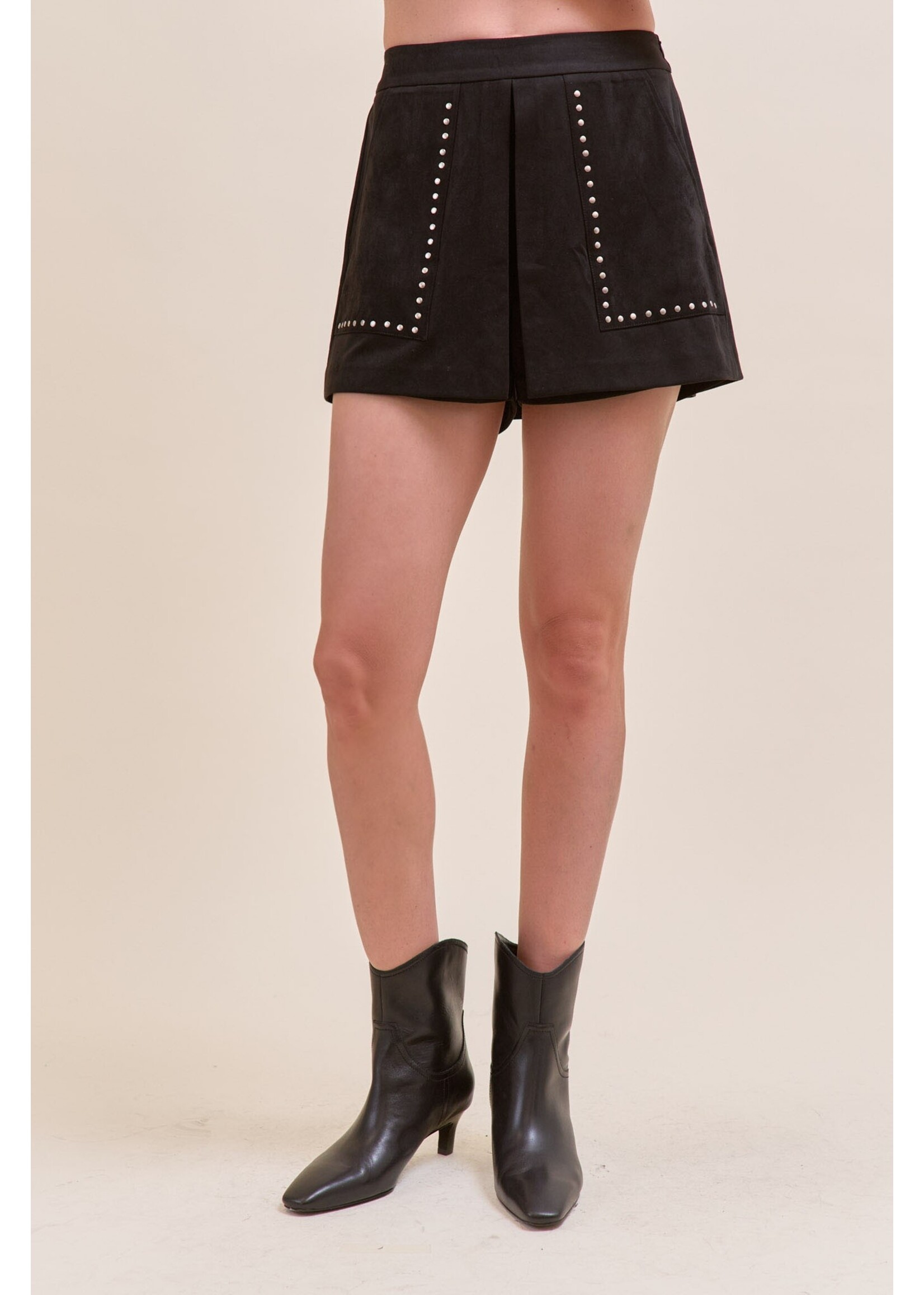 &Merci Studded High Waist Skort - MP4179