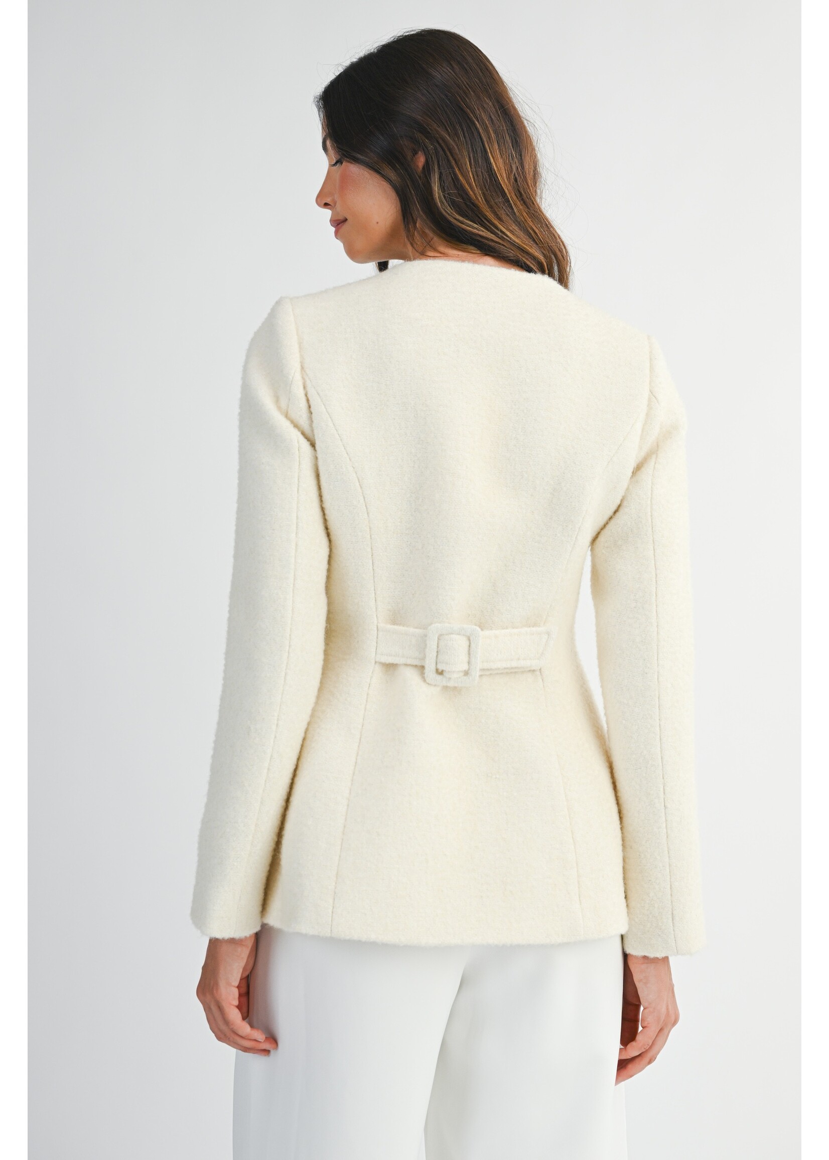 Mable Boucle Blazer - MJK6556