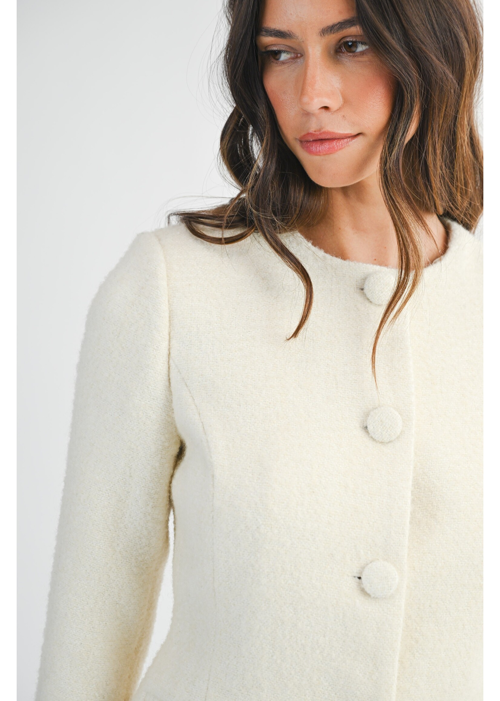 Mable Boucle Blazer - MJK6556