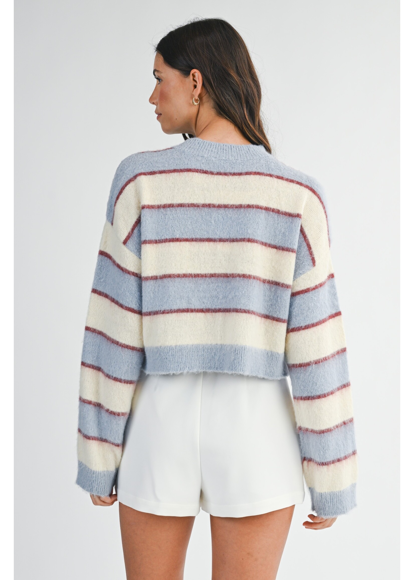 Mable Stripe Knit Sweater - MT2280