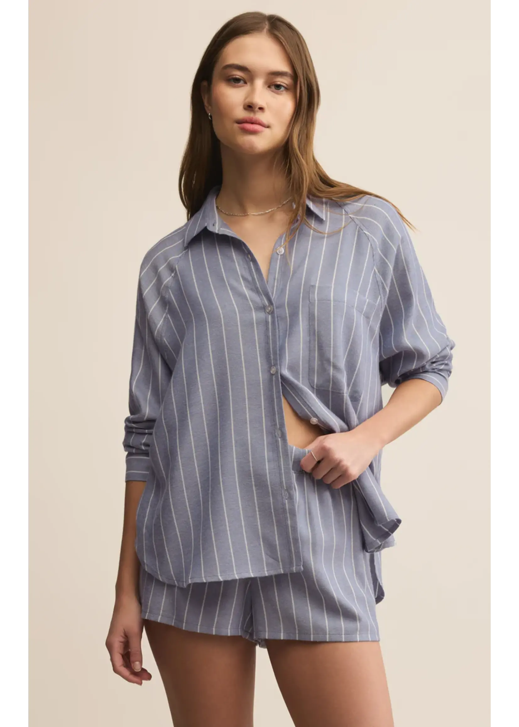 Z Supply River Plaid Button Up - ZT253834