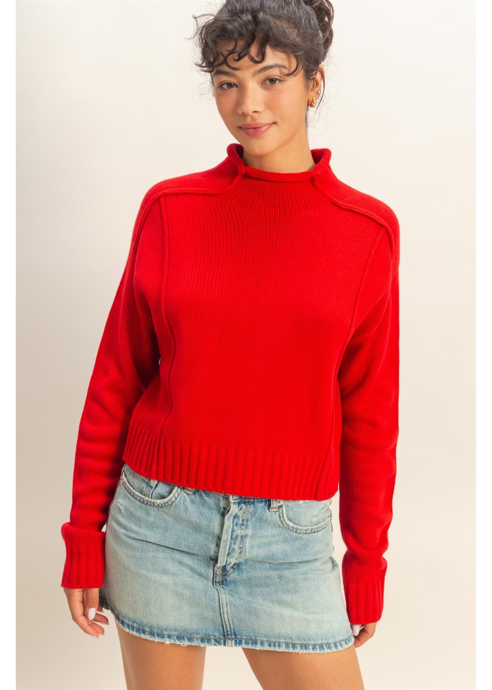 HYFVE High Roll Neck Sweater - DZ25E136