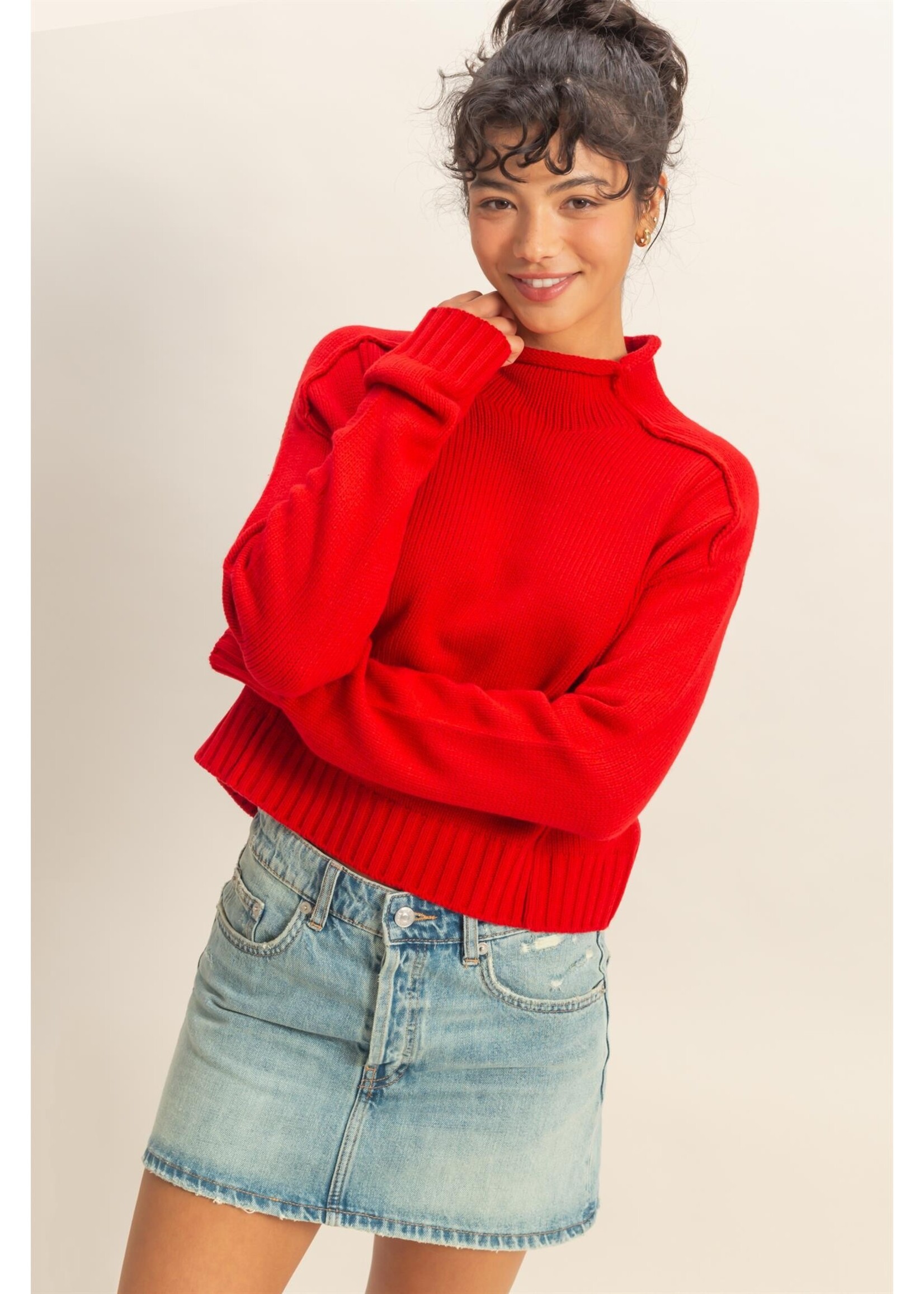 HYFVE High Roll Neck Sweater - DZ25E136