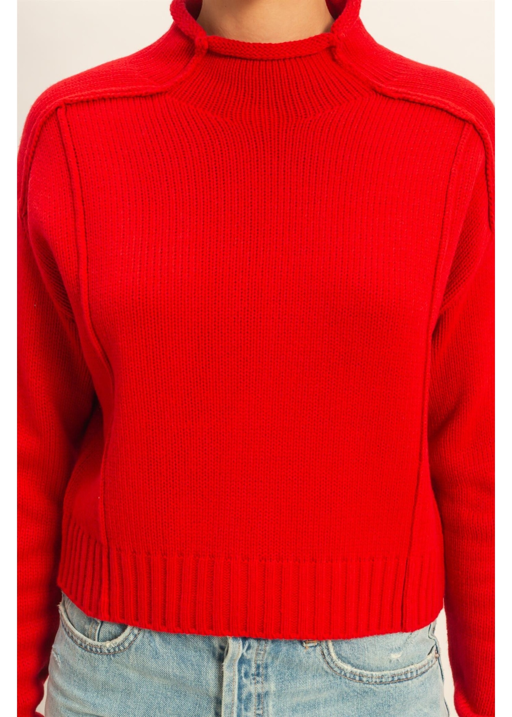 HYFVE High Roll Neck Sweater - DZ25E136