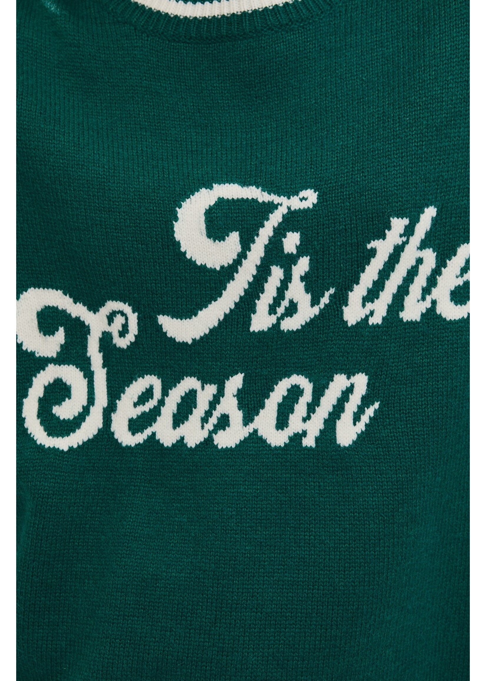 Le Lis "Tis the Season" Graphic Crew Neck Sweater - IWT5976