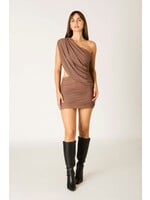 Cotton Candy LA Upper Drape Detail Mini Dress - CD-13966