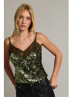 Le Lis Cami Sequin Top - PT6714