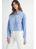 Mable Front Pocket Shirt - MT2346