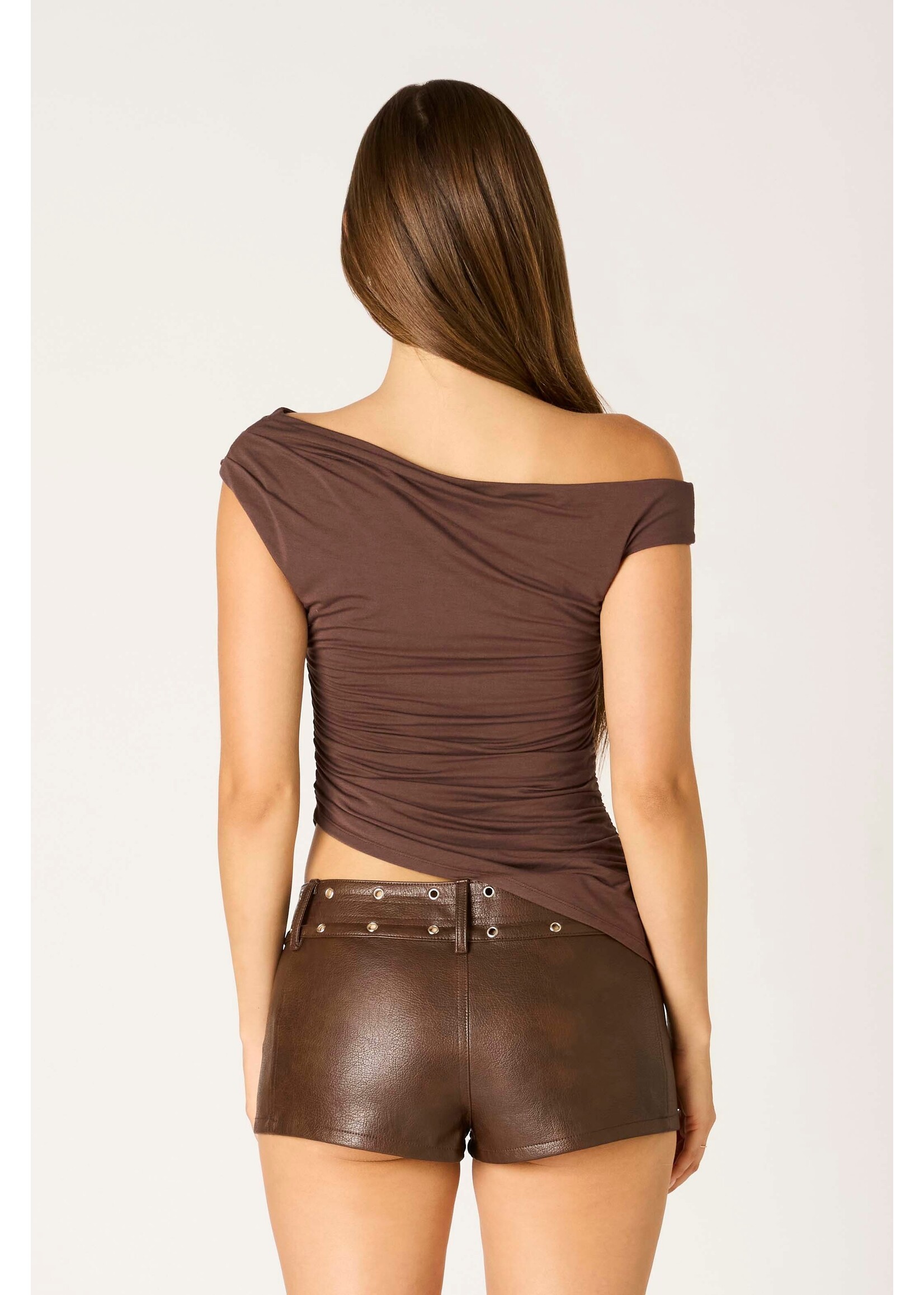 Cotton Candy LA Off the Shoulder Top - CT-13948