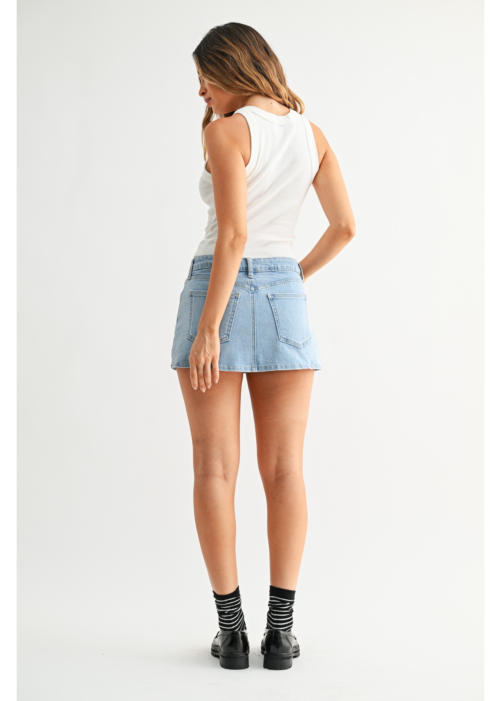 JUSTUSA Denim Skort - JT001