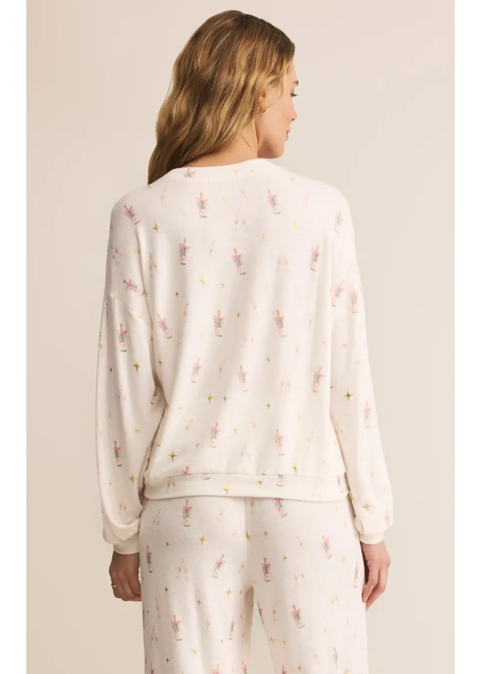 Z Supply Champs Long Sleeve Top - ZLT254761