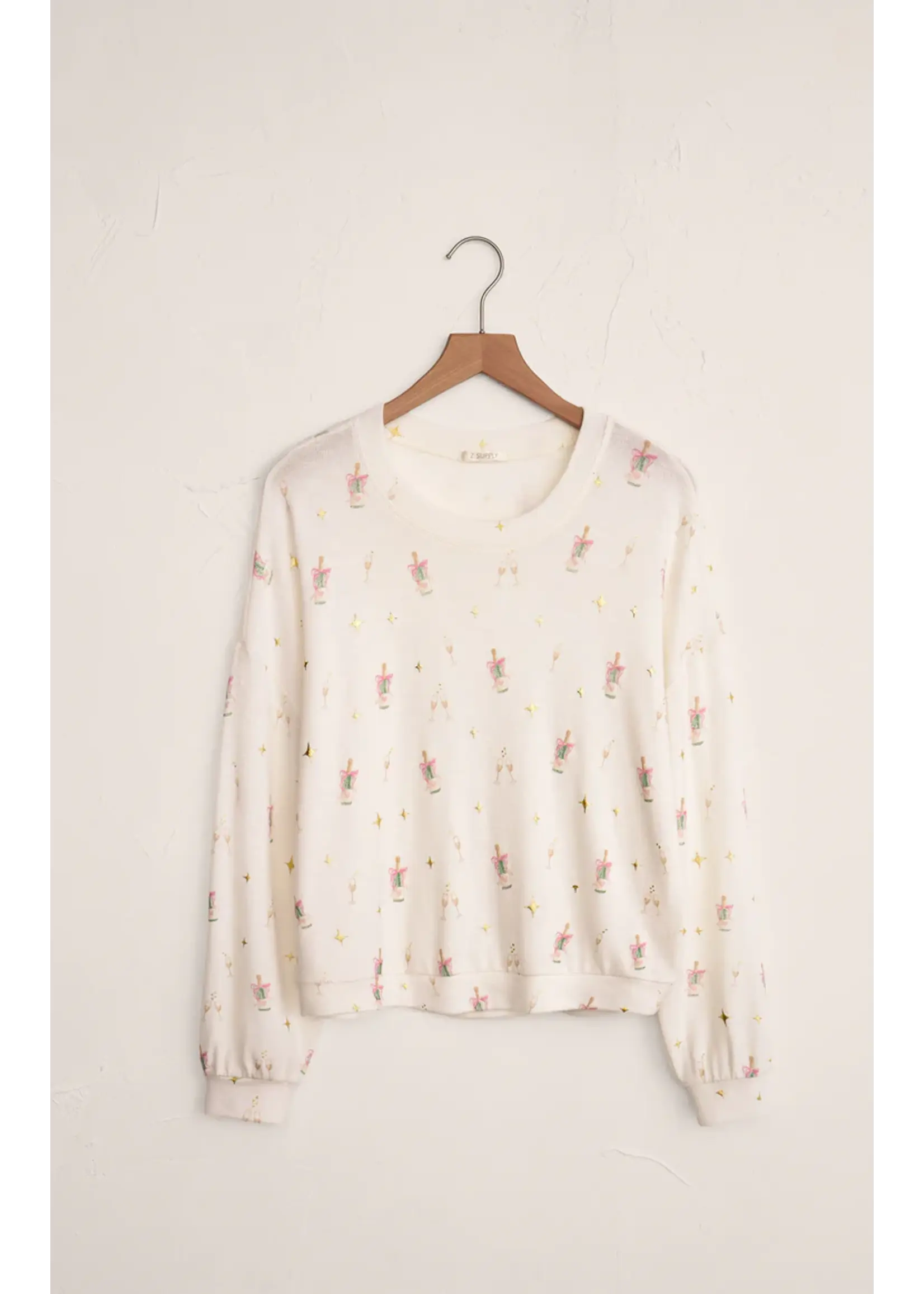 Z Supply Champs Long Sleeve Top - ZLT254761