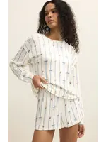 Z Supply Cozy Espresso Martini LS Top - ZLT261502