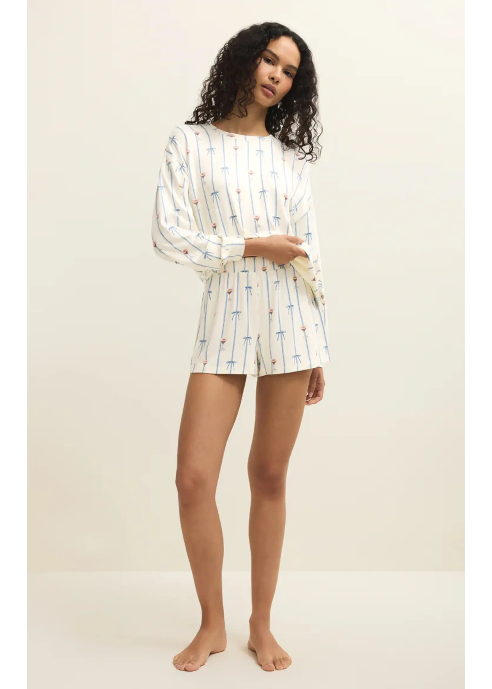 Z Supply Cozy Espresso Martini LS Top - ZLT261502