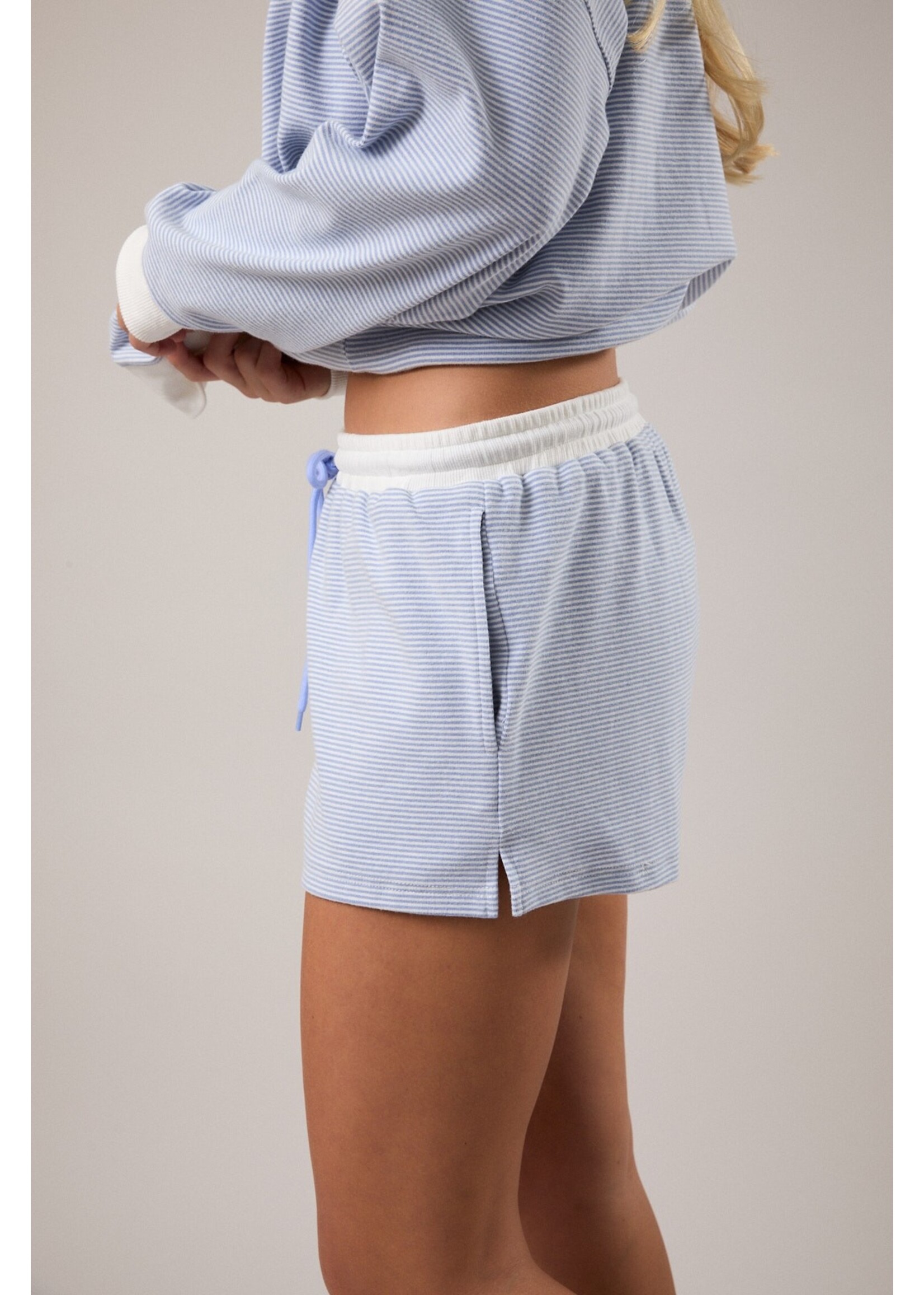 Le Lis Mid Rise Stripe Short - PP6948