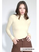 NikiBiki Fold Turtle Neck Top - NS7665