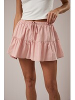 Le Lis Mid-Rise Tiered Skort - IS5745