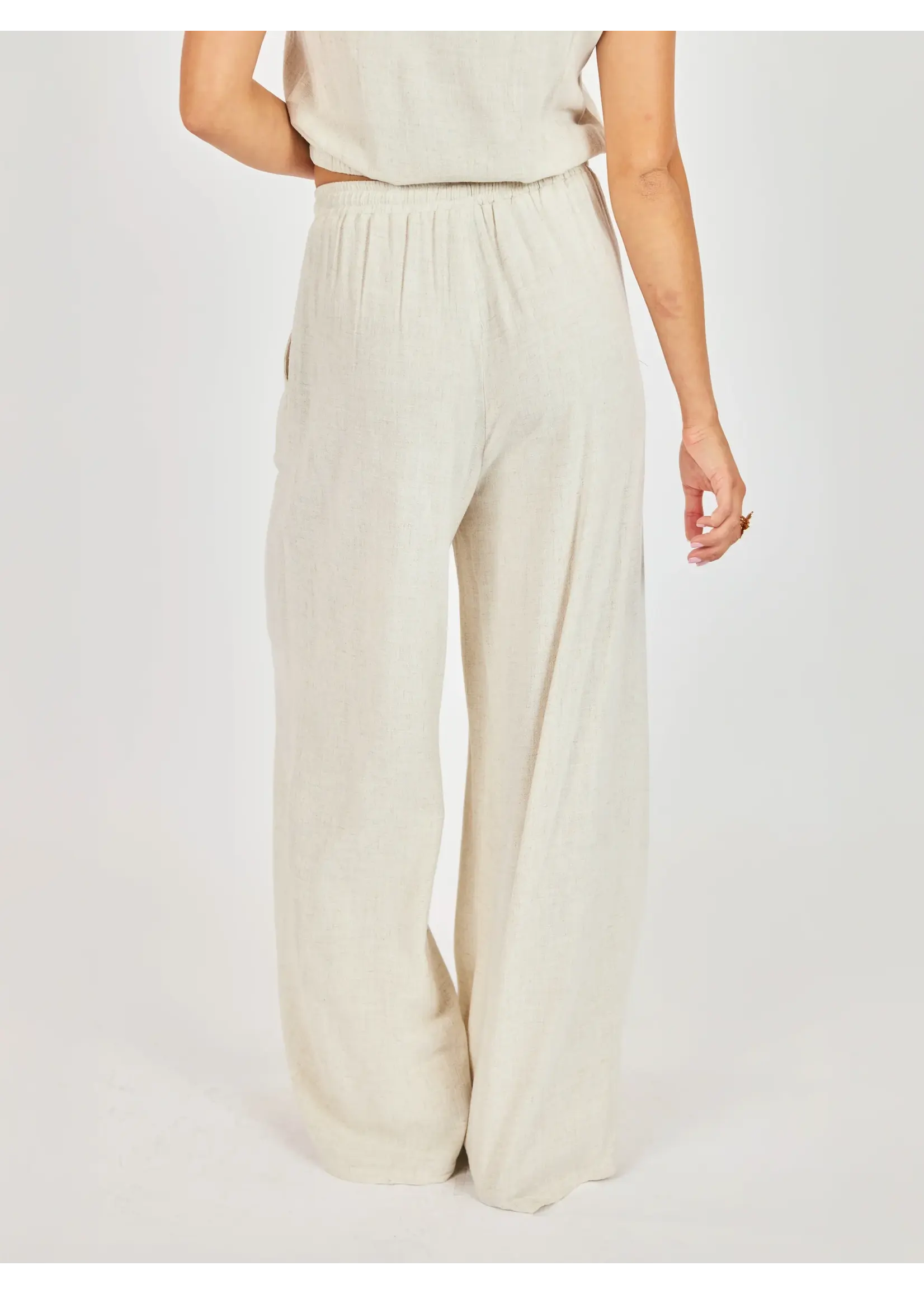 Sadie & Sage Sugarloaf Elastic Waist Pants - AJ1701
